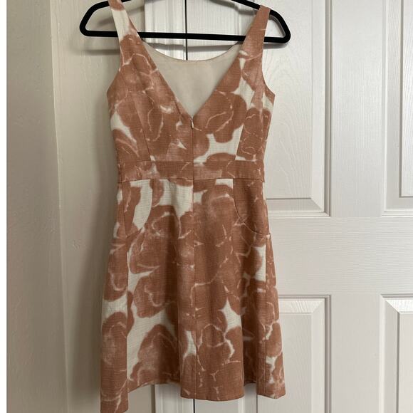 J. Crew Floral Print Sleeveless Dress, Party Cocktail, Summer Casual Dress - Picture 3 of 8